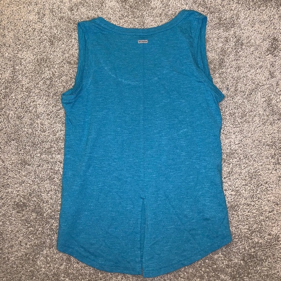 Columbia Light Blue tank top size M - Picture 8 of 11